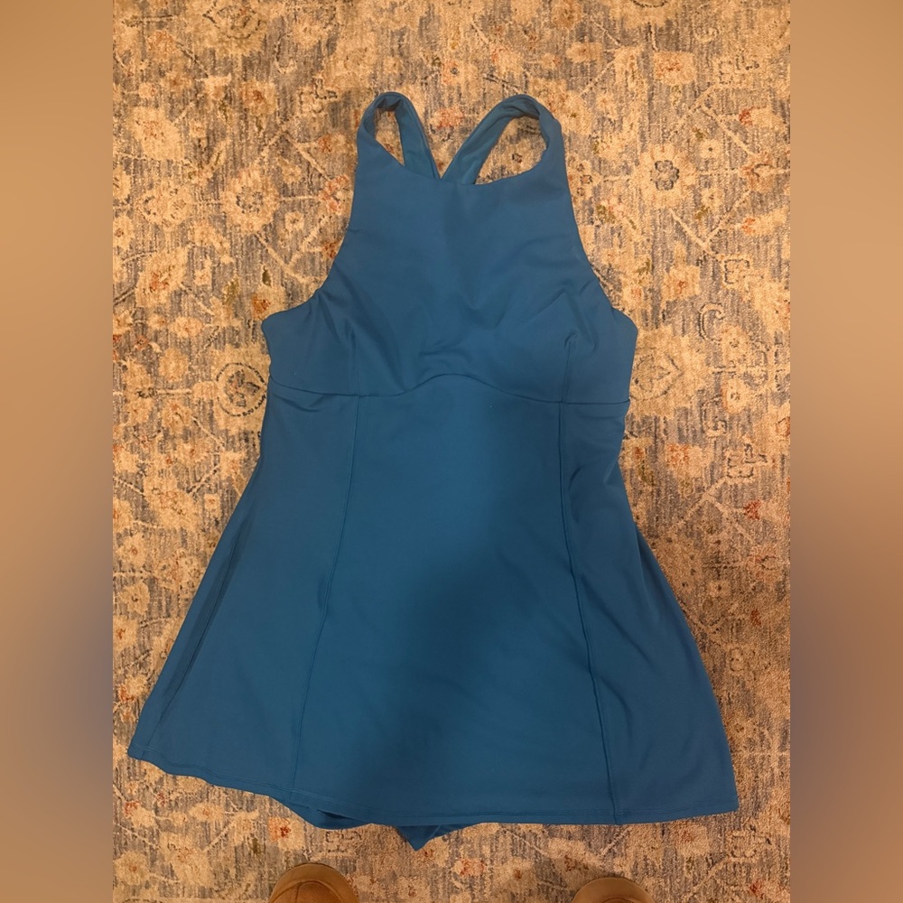 Adore Me Blue Athletic Dress with Built-In Shorts Womens XL